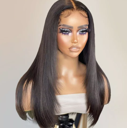 Peruvian bone straight lace front 24inch