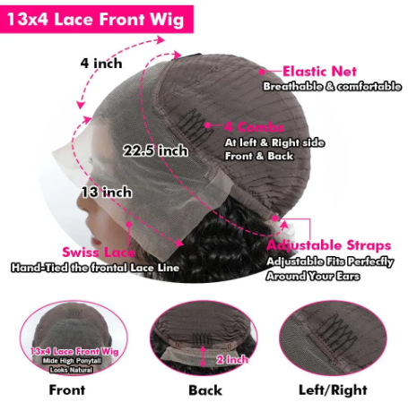 Wavy 28inch lace front