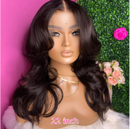 22 inch wavy lace front